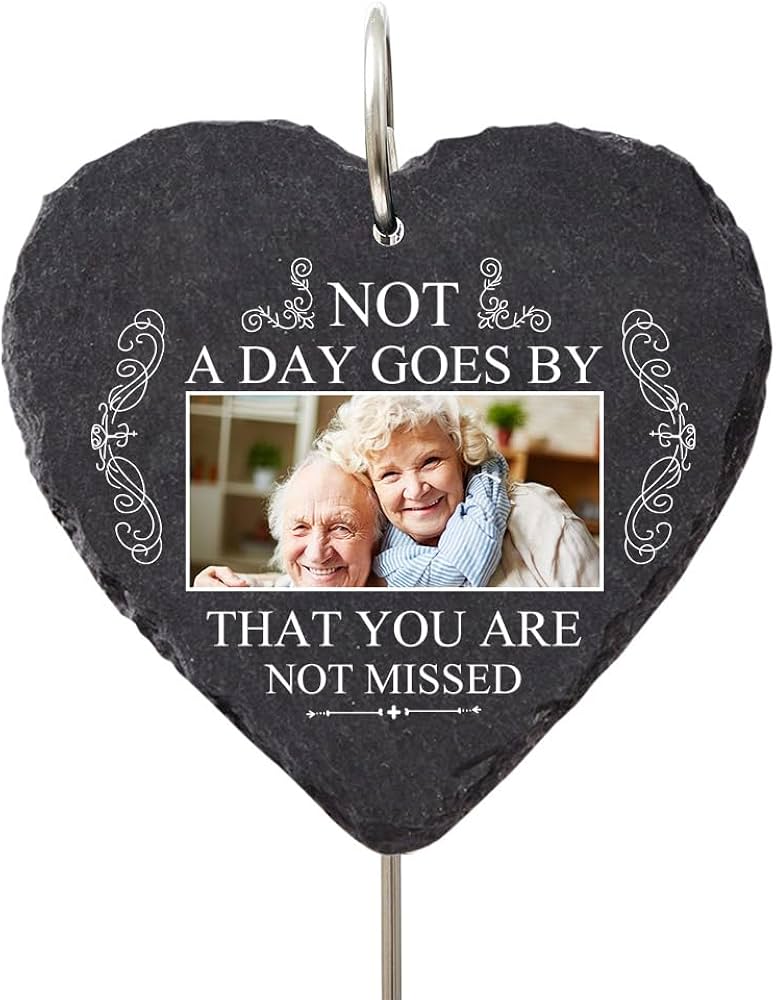 Not A Day Goes By That You Are Not Missed - Personalized Slate