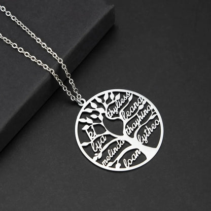 Tree of Life - Personalized Name Necklace