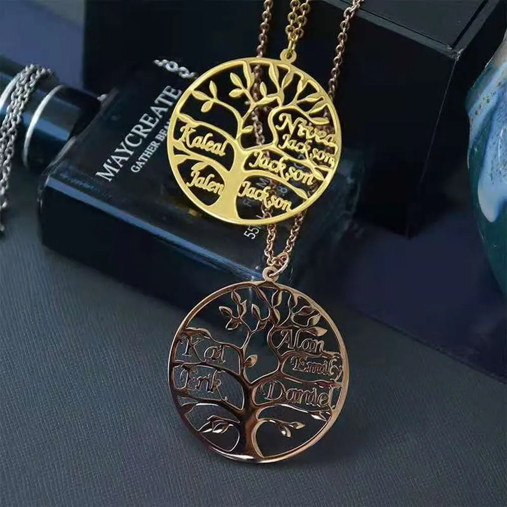 Tree of Life - Personalized Name Necklace